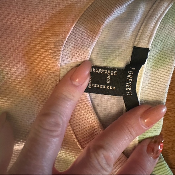 Forever 22 Womens T Shirt Size Medium Tie Dye Stretch Hippy Bohemian - Picture 1 of 3